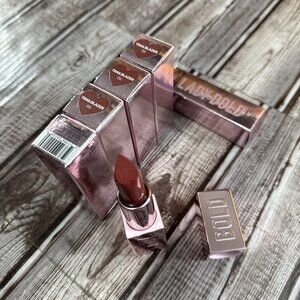 Too Faced Lady Bold Em-Power Pigment Lipstick 06 Trailblazer .14oz Bundle X 5